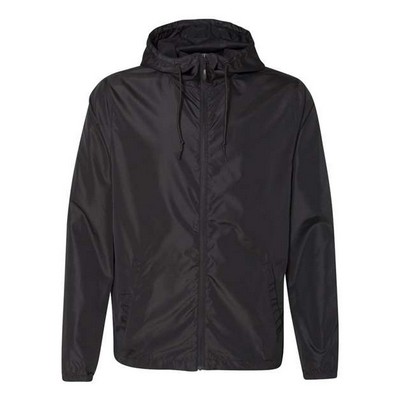 Independent Trading Co.® Unisex Lightweight Windbreaker Full-Zip Jacket